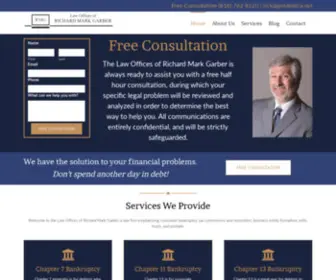 Gotdebtca.net(Law Offices of Richard Mark Garber) Screenshot