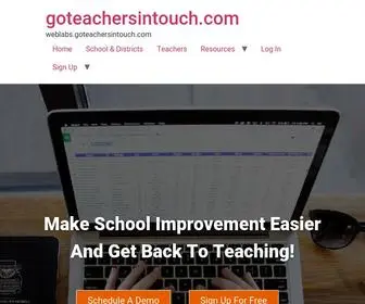 Goteachersintouch.com(goteachersintouch) Screenshot