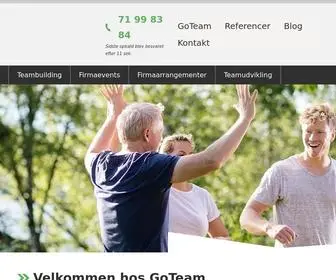 Goteam.dk(GoTeam) Screenshot