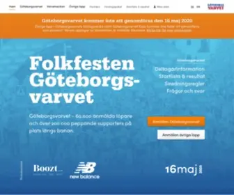 Goteborgsvarvet.se(Hem) Screenshot