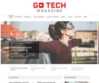 Gotechmagazine.com(GO TECH) Screenshot