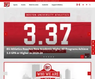 Goterriers.com(Boston University Athletics) Screenshot