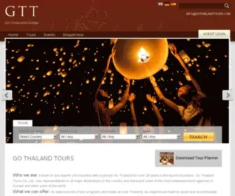 Gothailandtours.com(Go Thailand Tours) Screenshot