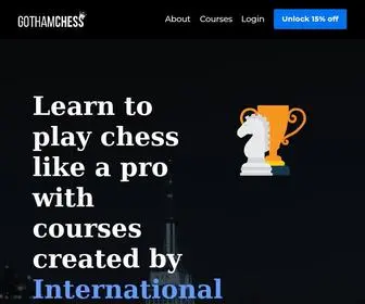 Gotham-Chess.com(The home of chess courses created IM Levy Rozman) Screenshot