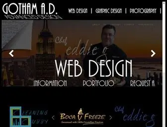 Gothamad.com((Advanced Design)) Screenshot