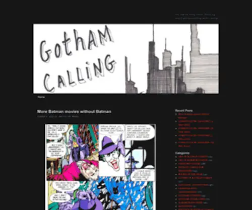 Gothamcalling.com(Gothamcalling) Screenshot