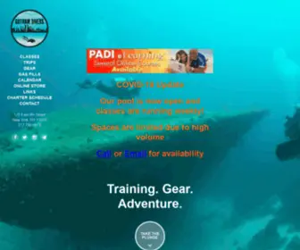 Gothamdivers.com(Learn to Scuba Dive in NYC) Screenshot