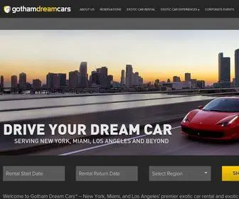 Gothamdreamcars.com(Gotham Dream Cars) Screenshot