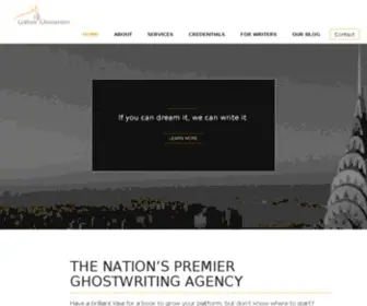 GothamGhostwriters.com(We can write it) Screenshot