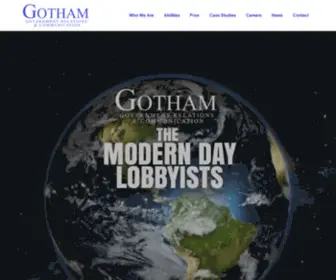 GothamGR.com(Government Relations and Communication) Screenshot