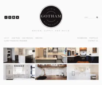 Gothamkitchenbath.com(Based in Westchester New York) Screenshot