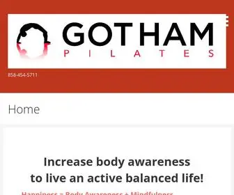 Gothampilates.com(Gothampilates) Screenshot