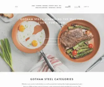 Gothamsteelkitchen.com(Gotham Steel) Screenshot