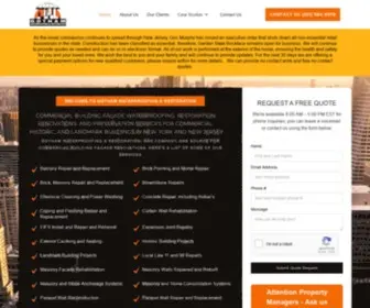 Gothamwaterproofing.com(Building Facade Renovations) Screenshot