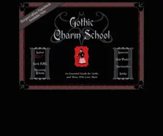 Gothic-Charm-School.com(Gothic Charm School) Screenshot