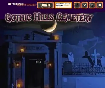 Gothichillscemetery.com(Gothic Hills Cemetery) Screenshot