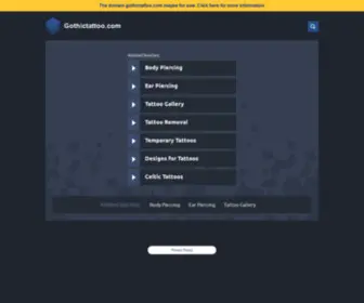 Gothictattoo.com(Gothictattoo) Screenshot