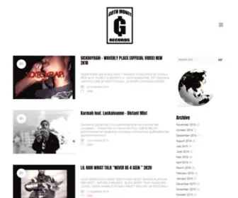 Gothmoneyrecords.com(Contact Support) Screenshot