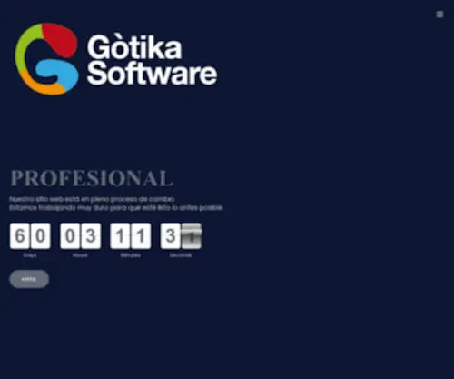 Gotikasoftware.com(Gòtika Software) Screenshot