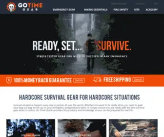 Gotimegear.com(Go Time Gear) Screenshot