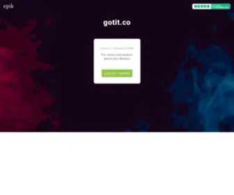 Gotit.co(Contact with domain owner) Screenshot