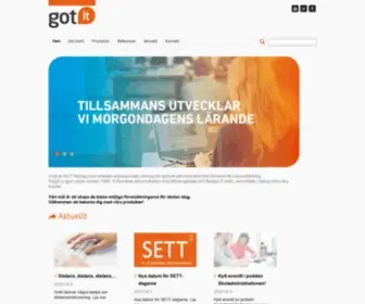Gotit.se(Startsida) Screenshot