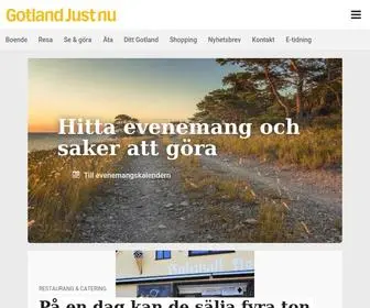 Gotlandjustnu.se(Nyheter) Screenshot