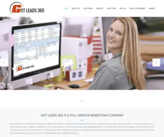 Gotleads365.com(Hot Live Transfer Leads) Screenshot