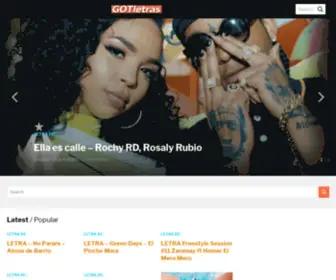 Gotletras.com(Letras De Canciones 2015) Screenshot