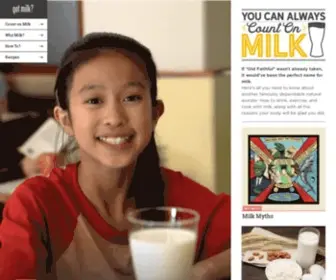 Gotmilk.com(Got Milk) Screenshot