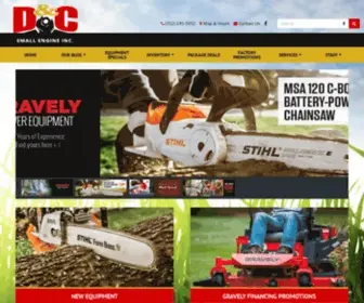 Gotmowers.com(Home D & C Small Engine Inc) Screenshot