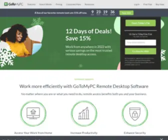 Gotmypc.com(Maintain Productivity with Remote Access) Screenshot