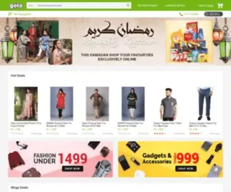 Goto.com.pk(Online Shopping in Pakistan) Screenshot