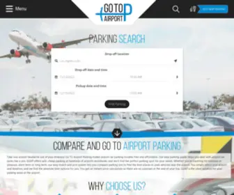 Gotoairportparking.com(Airport Parking Reservations) Screenshot