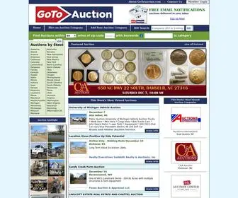 Gotoauction.com(Auctions & Auctioneers) Screenshot