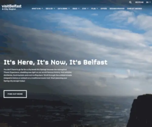 Gotobelfast.com(Official Belfast Visitor Information) Screenshot