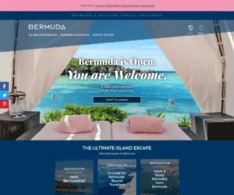 Gotobermuda.co.uk(Go To Bermuda // Official Travel & Tourism Website for Bermuda) Screenshot