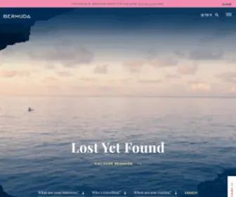 Gotobermuda.com(Go To Bermuda // Official Travel & Tourism Website for Bermuda) Screenshot