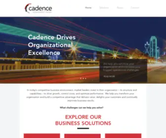 Gotocadence.com(Cadence Organization Design) Screenshot