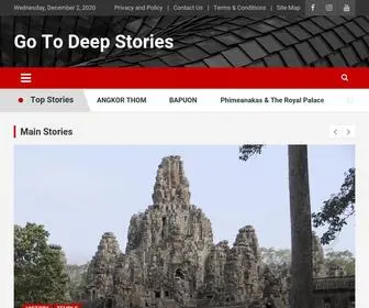 Gotodeepstories.com(Go To Deep Stories) Screenshot