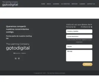 Gotodigital.es(The Learning Company Gotodigital) Screenshot
