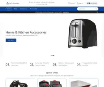 GotoessentialsStore.com(Your go to store for essentials) Screenshot