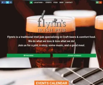 Gotoflynns.com(Flynn's Irish Pub) Screenshot