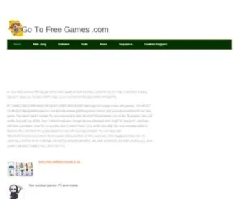 Gotofreegames.com(Go to free games) Screenshot