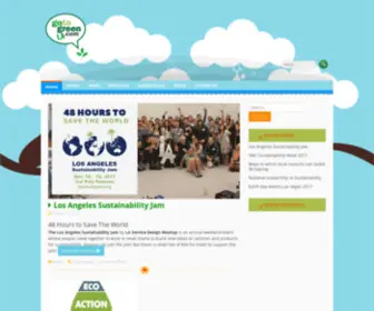 Gotogreenla.com(The Los Angeles Green & Environmental Calendar) Screenshot