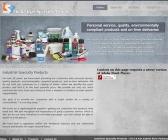 Gotoisp.com(Industrial Specialty Products) Screenshot