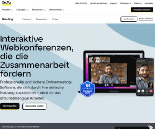 Gotomeeting.de(GoToMeeting ) Screenshot
