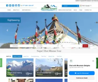 Gotomountain.com(A leading Nepal Trekking Company) Screenshot