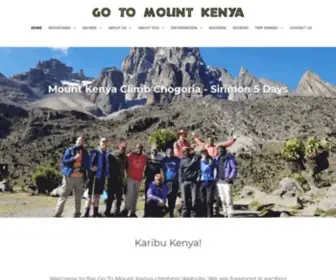 Gotomountkenya.com(Mount Kenya Climbing) Screenshot