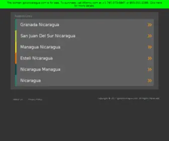 Gotonicaragua.com(Go To Nicaragua) Screenshot